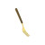 Cubertería Home ESPRIT Marrón Dorado Acero Inoxidable ABS 17 x 7 x 24 cm 20 Piezas