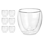 Vaso de agua Vivalto OCT-DG2319 Transparente Vidrio de Borosilicato 100 ml (6 Unidades)