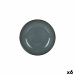 Plato Hondo Santa Clara Salvora Azul (6 Unidades)