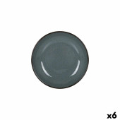 Plato Hondo Santa Clara Salvora Azul (6 Unidades)