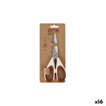 Tijeras de Cocina Quttin Terra 21 cm 2,5 mm (16 Unidades)
