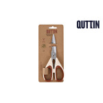 Tijeras de Cocina Quttin Terra 21 cm 2,5 mm (16 Unidades)