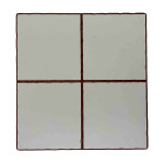 Salvamantel Versa Blanco Cerámica (20 x 20 cm)