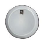 Plato Llano La Mediterránea Black clay