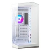 Caja Semitorre ATX MSI MAG PANO 100R PZ WHITE Blanco Metal