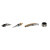 Set de Accesorios para Vino Home ESPRIT Natural Bambú Acero Inoxidable