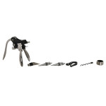 Set de Accesorios para Vino Home ESPRIT Natural Bambú Acero Inoxidable