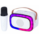 Altavoz con Micrófono Karaoke Trevi Trevi XR 8A01 MINI PARTY Blanco