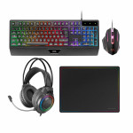 Teclado y Ratón Mars Gaming MCP124PROES