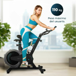 Bicicleta Estática Cecotec 07242 Negro Acero al carbono