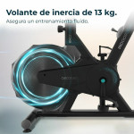 Bicicleta Estática Cecotec 07242 Negro Acero al carbono