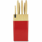 Set de Cuchillos Menastyl Polipropileno Rosa 6 Piezas (6 Unidades)