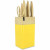 Set de Cuchillos Menastyl Amarillo Polipropileno 6 Piezas (6 Unidades)