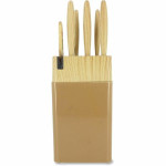 Set de Cuchillos Menastyl Marrón Polipropileno 6 Piezas (6 Unidades)