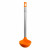 Cucharón BRA A195008 Naranja Acero Inoxidable