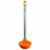 Cucharón BRA A195008 Naranja Acero Inoxidable