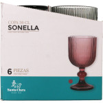 Copa de champán Santa Clara Sonella Verde (36 Unidades)
