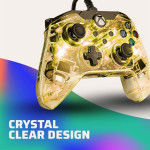 Mando Gaming PDP Transparente Microsoft Xbox One