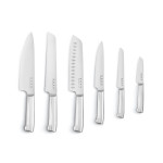 Juego de Cuchillos de Cocina y Soporte Smeg KBSF02PB