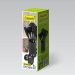 Juego de Cuchillos de Cocina y Soporte Feel Maestro MR-1542-BLACK