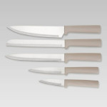 Juego de Cuchillos de Cocina y Soporte Feel Maestro MR-1412-BEIGE