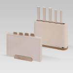 Juego de Cuchillos de Cocina y Soporte Feel Maestro MR-1412-BEIGE