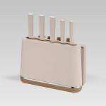 Juego de Cuchillos de Cocina y Soporte Feel Maestro MR-1412-BEIGE