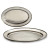 Bandeja Kinvara Plateado Plata Acero Inoxidable 40 x 2,5 x 26,5 cm (24 Unidades)