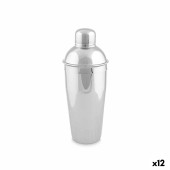 Coctelera Plateado Acero 750 ml (12 Unidades)