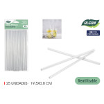 Pajita Reutilizable Algon Plástico 22 cm 8 mm 20 Piezas 24 Unidades