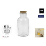 Botella de Cristal La Mediterránea 1 L (12 Unidades)