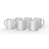 Taza Personalizable para Plotter de corte Cricut 2008942 Blanco (6 Unidades)