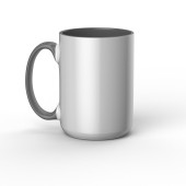 Taza Personalizable para Plotter de corte Cricut 2009330 Blanco Gris 425 ml