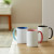 Taza Personalizable para Plotter de corte Cricut 2009330 Blanco Gris 425 ml