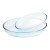 Set de Fuentes para Horno Ô Cuisine 334SA06 Transparente Vidrio