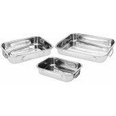 Set de bandejas para Alimentos Excellent Houseware a12402130 Acero Inoxidable Rectangular