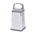 Rallador Multiusos Quid Ozon Gris Metal 22 x 10 x 10 cm (12 Unidades)