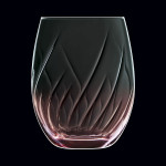 Vaso de agua Cristal d’Arques Paris Swirly Spring Rosa Vidrio 360 ml (4 Unidades)