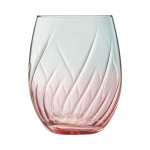 Vaso de agua Cristal d’Arques Paris Swirly Spring Rosa Vidrio 360 ml (4 Unidades)
