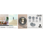 Vajilla Quid Duna Gris Cerámica 12 Piezas