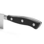 Cuchillo Santoku Arcos serie riviera Negro Acero Polioximetileno 18 cm