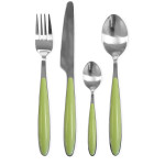 Cubertería Pradel essentiel Colorfull Verde Metal 20 Piezas