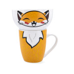 Juego de Tazas Quid Zoo Multicolor Cerámica Zorro