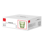 Vaso de agua Bormioli Rocco Barshine Verde Vidrio 300 ml (6 Unidades)