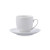 Taza con Plato Quid New Renova Blanco Cerámica 200 ml (6 Unidades)