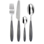 Cubertería Pradel essentiel Colorfull Gris Metal 20 Piezas