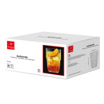 Vaso de agua Bormioli Rocco Barshine Transparente Vidrio 500 ml (6 Unidades)