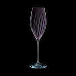 Copa de champán Cristal d’Arques Paris Swirly Spring Rosa Vidrio 210 ml (4 Unidades)