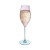 Copa de champán Cristal d’Arques Paris Swirly Spring Rosa Vidrio 210 ml (4 Unidades)