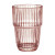 Vaso de agua Bormioli Rocco Barshine Naranja Vidrio 380 ml (6 Unidades)